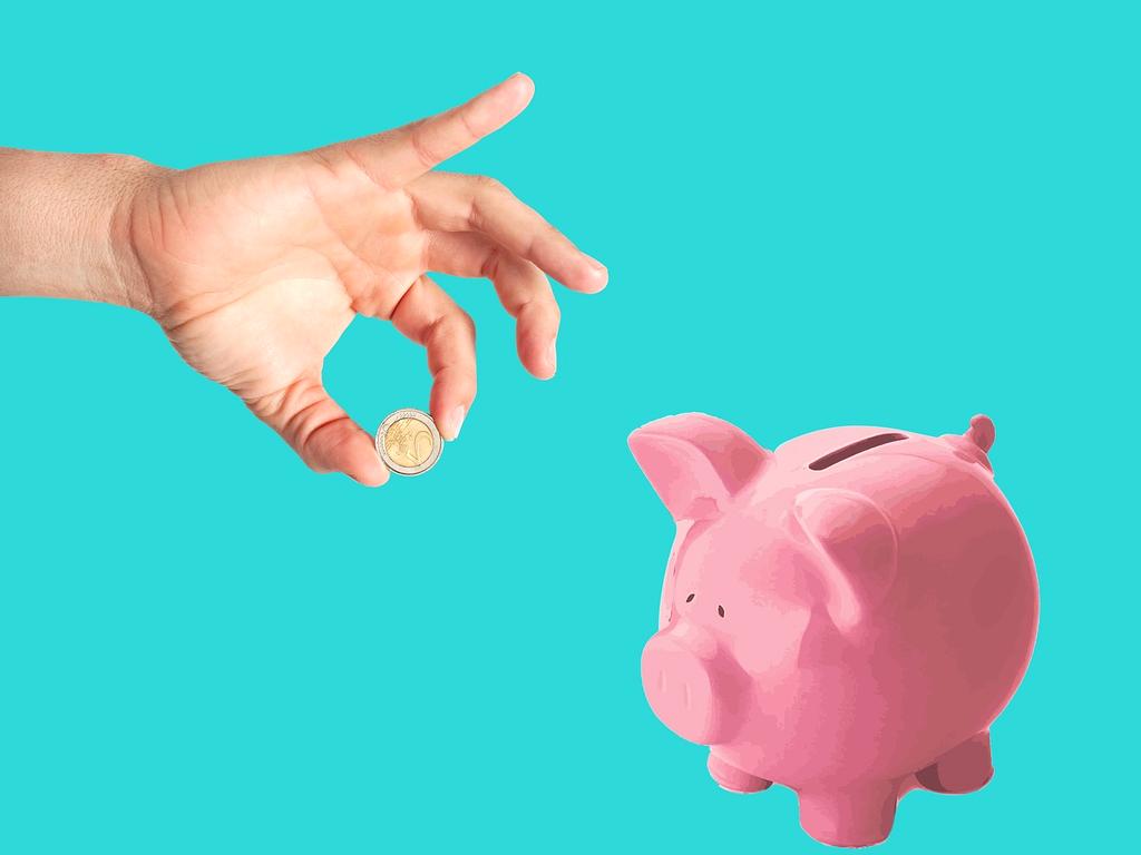 Successful young professional reviewing savings plans